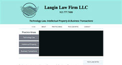 Desktop Screenshot of langinlaw.com